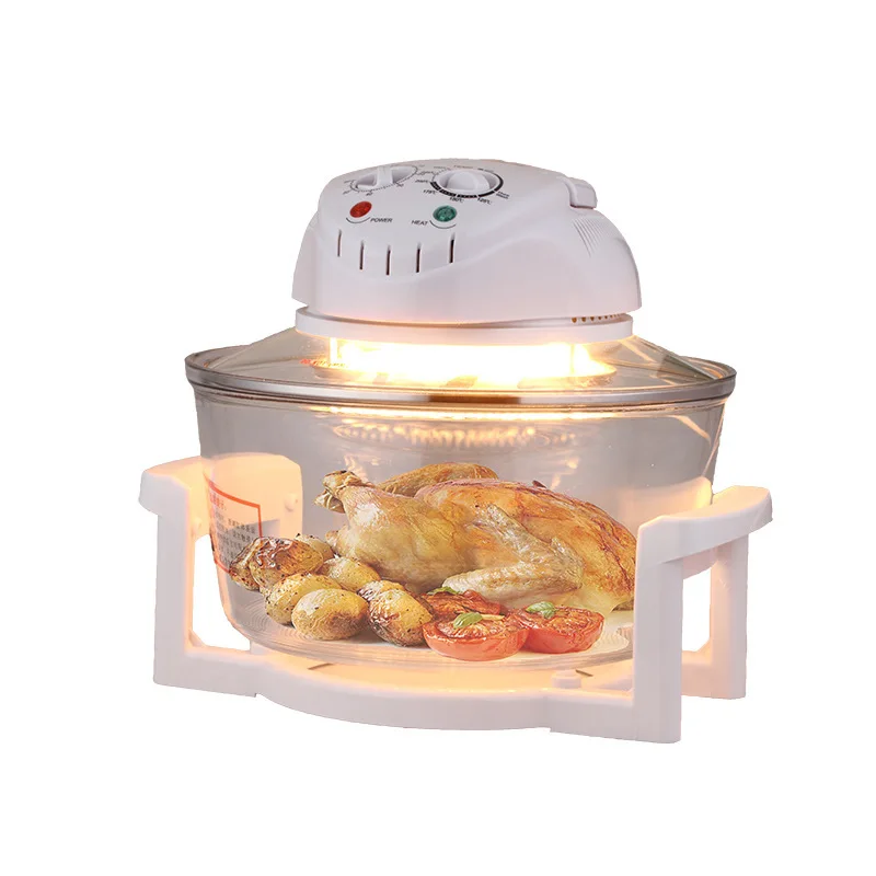 1pc 1300W Halogen Oven 12L Turbo Oven 220V Conventional Infrared Super Wave Oven Electric Fryer