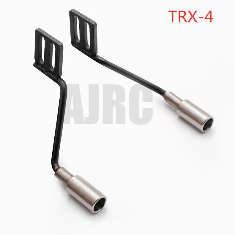 For kyx Trax For TRX4 For TRX-4 Defender Bronco Rc Car Parts Exhaust Manifold 1pair Metal Simulation Exhaust Pipe Gas Vent