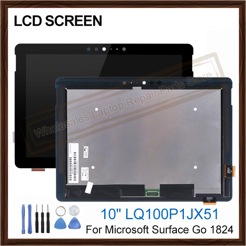 

10" Original New For Microsoft Surface Go 1824 Lcd Touch Screen Panel Assembly LQ100P1JX51