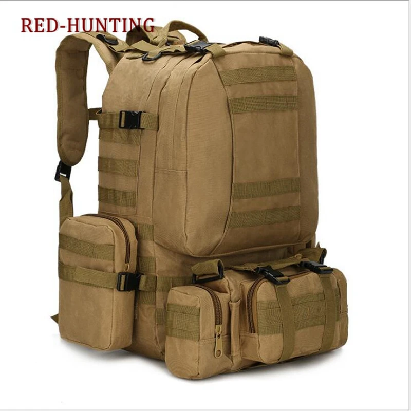 Man Bag 50L Military Rucksacks Tactical Backpack Assault Pack Combat Backpack Trekking Bag For Outdoor Camping