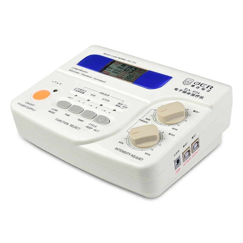 CE New Electro Acupuncture Stimulator EA-F24 Electronic Meridian Therapeutic Stimulation massage and pain reliever machine