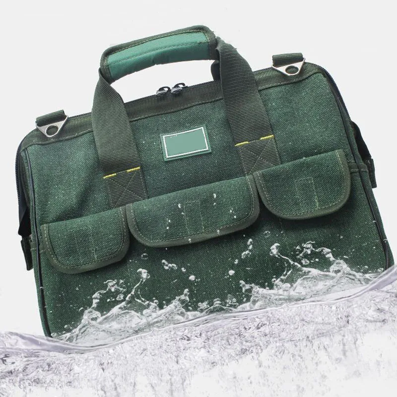Borsa per attrezzi multifunzione borsa a tracolla borsa per attrezzi borsa per attrezzi a mano impermeabile borsa per attrezzi Hardware borsa per attrezzi di grande capacità