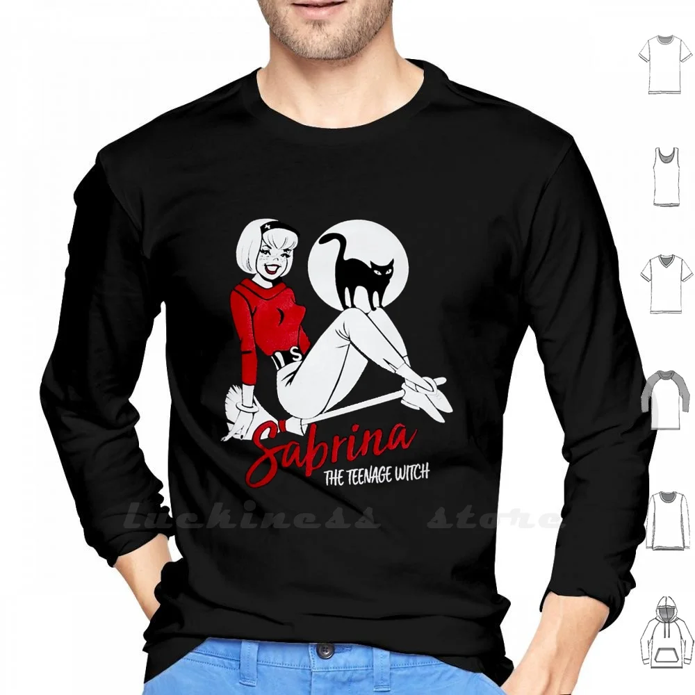 Sabrina Comic Long Sleeve Men Teenage Cotton Sabrina Sabrina The Teenage Witch Archie Comics Comics Witch Salem Dark Adventures