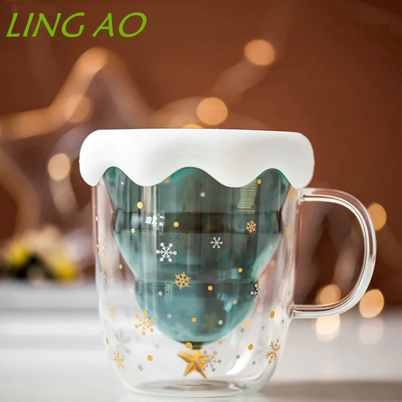 

LingAo нордическое стекло, устойчивое к высоким температурам, бытовая фотография, Набор чашек для воды