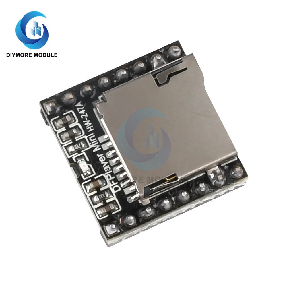 Mini MP3 Player Module TF Card U Disk Mini MP3 Player Audio Voice Module Board For Arduino DF Play Wholesale