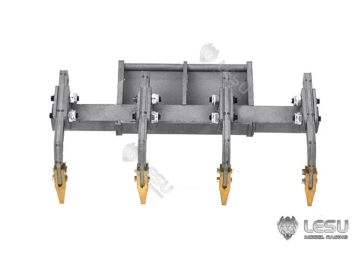 LESU RC Parts Metall-Ripper-Scarifier für 1/14 Maßstab RC Hydrauliklader Aoue LT5H LT5 Skid-Steer Truck DIY Modellspielzeug – Detail 3