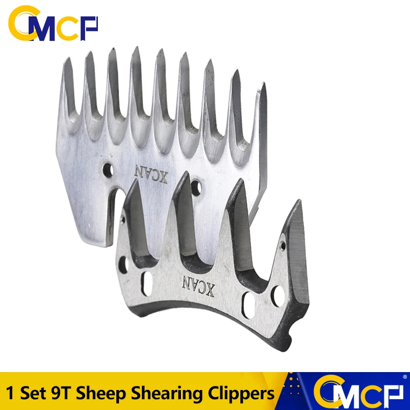 

1 Set 9T Electric Sheep Shearing Machine Blade Eleactric Sheep Clippers Scissors For Shearing Sheep Goats Alpaca Sheep Clipper