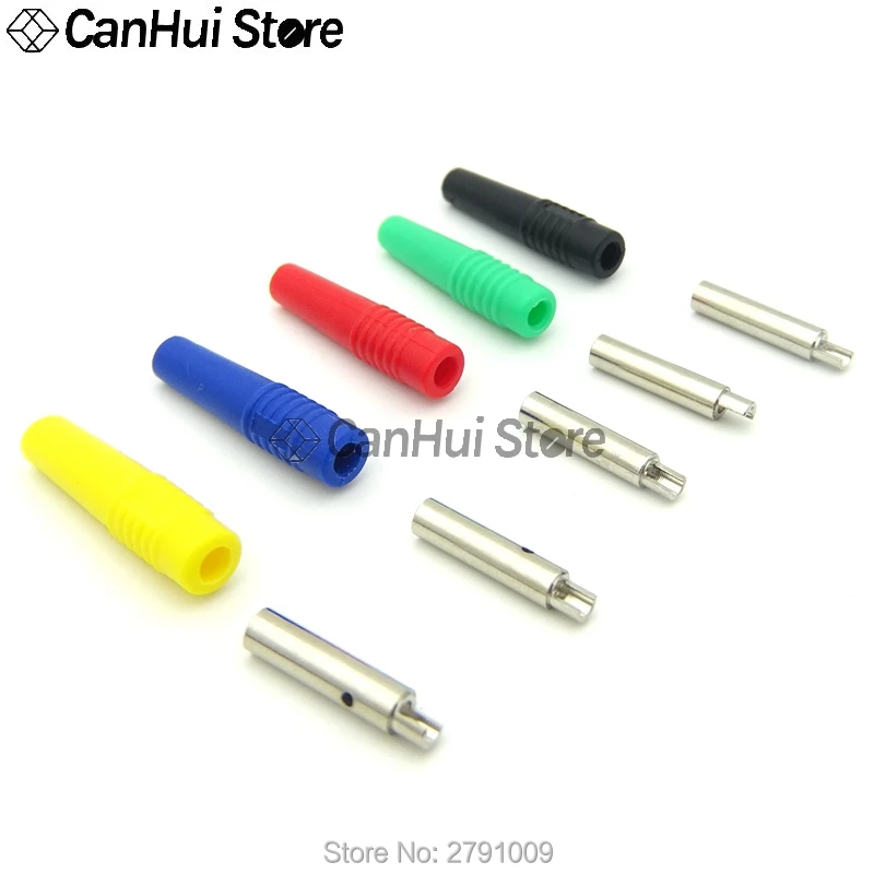 5Pcs 2Mm Banaan Stopcontact 10A Kleine Lantaarn Plug 2.0 Mannelijke/Vrouwelijke Connector Zuiver Koper Hoogspanning voeding Terminal