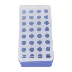 32 Holes Centrifuge Test Tube Holder 5ml Centrifugal Test Tube Support Stand Laboratory Test Tube Rack Box