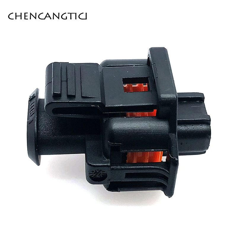 1 Set 2 Pin Automotive Plug Diesel Fuel Common Rail Injector Crankshaft Sensor Female Connector For Ford Renault 1928403874