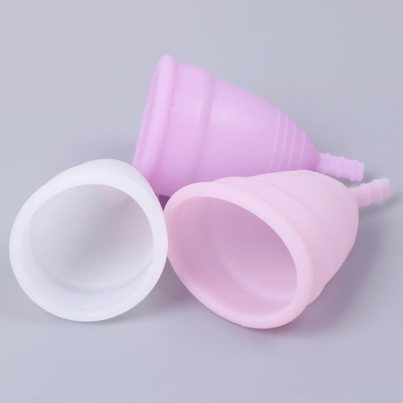 1PC Hot Sale Menstrual Cup For Women Hygiene Medical 100% Silicone Cup Menstrual Reusable Lady Cup Menstrual Than Pads