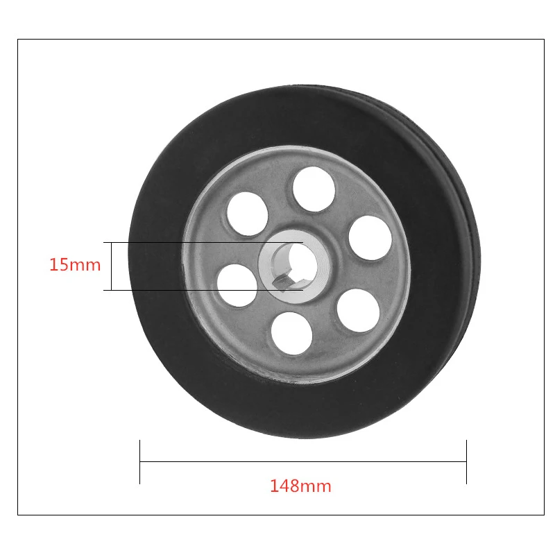 Accesorios universales para máquina de soldadura por arco sumergido, rueda para caminar, rueda pequeña automática