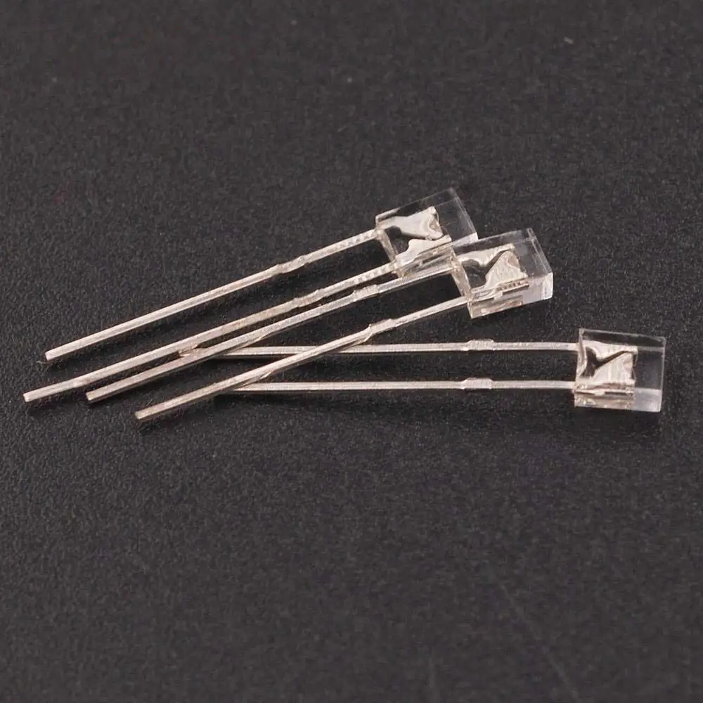 1000PCS 2*5*7 Quadratische Transparente Leuchtdiode Rot Gelb Grün Blau hohe helle Leuchtdiode 2x5x7 LED Diode – Detail 7