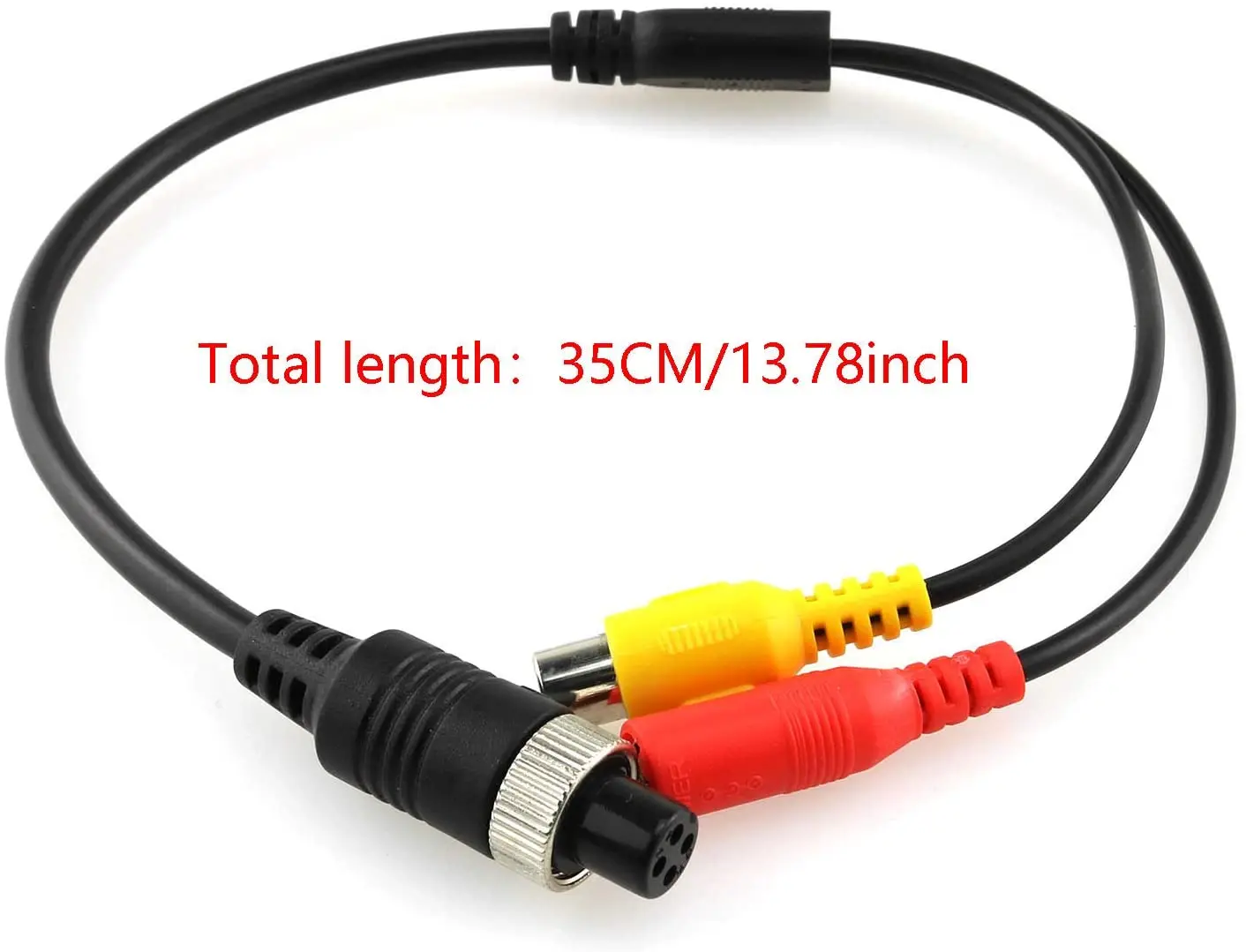 4 Pin Female to RCA Female Adapter 35cm/13.78