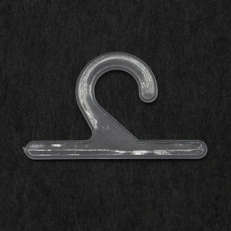 500pcs Plastic Sock Hook Hanger For Socks Stocking Underwear Garment Apparel DIY Craft Parts Accessories