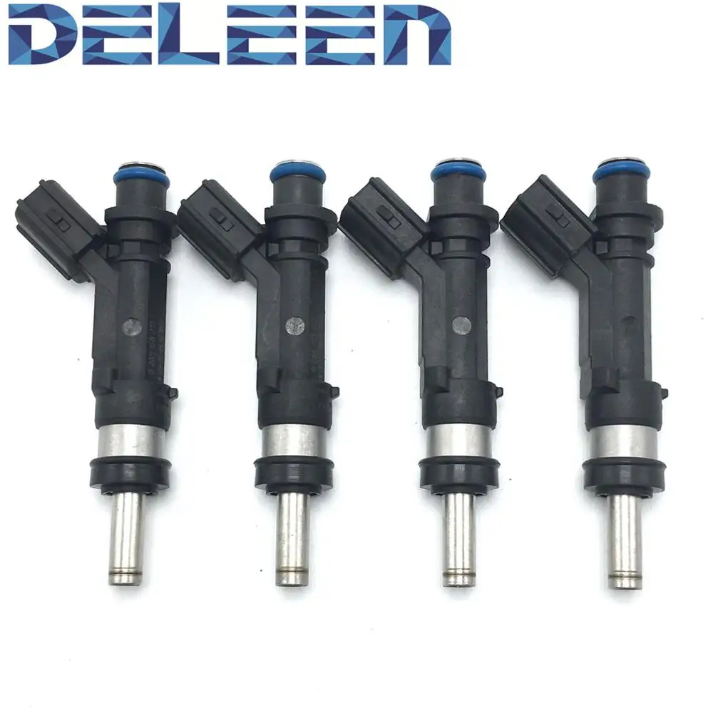 

Deleen Set 4 Fuel injector 23250-47010 Fit for 10-13 Toyota Yaris 1.3L Car Accessories