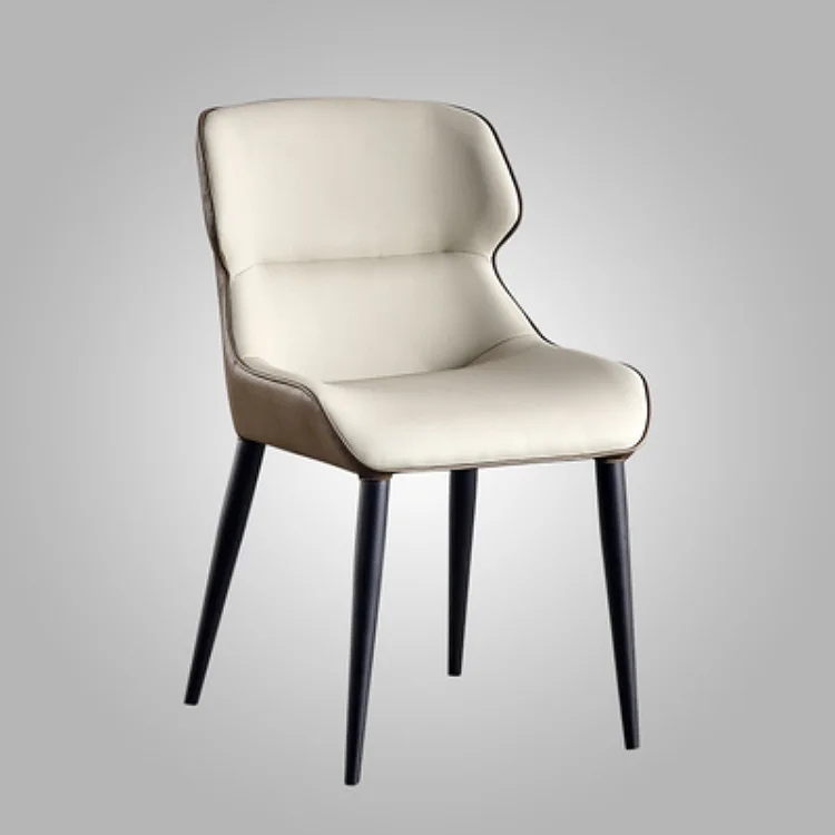 Modern Simple Dining Chairs Family Nordic Luxury Back Chair Italian Hotel Restaurant Creative Leather Chair Dining Table Chair