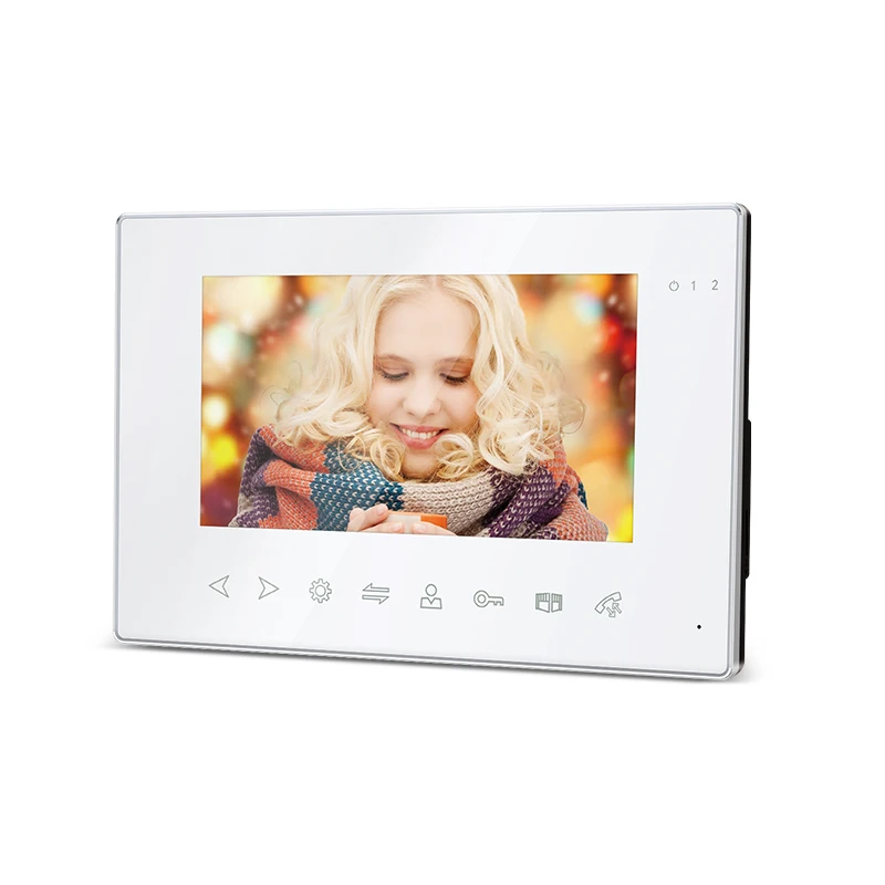 Video Intercom für Home 4 Draht Tuya HD Indoor Monitor Motion Erkennung Türklingel mit Kamera One-Key-Entriegelung