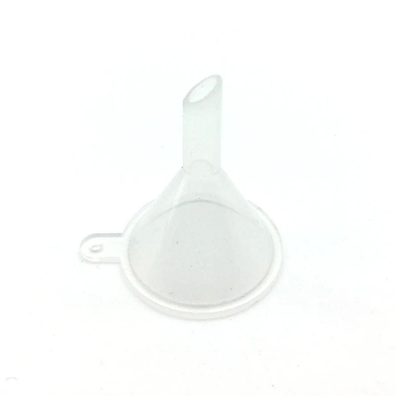 10pcs/lot Mini Small Funnel Empty Bottle Packing Tool For Travel Plastic Mini Small Funnels For E Liquid Essential Oil Splitter