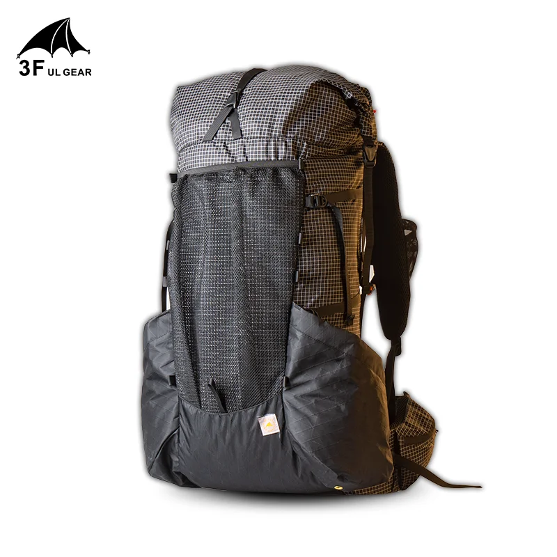 3F UL GEAR Backpack Ultralight Frame YUE 45+10L Outdoor Hiking Camping Lightweight Travel Trekking Rucksack men woman Adjustable