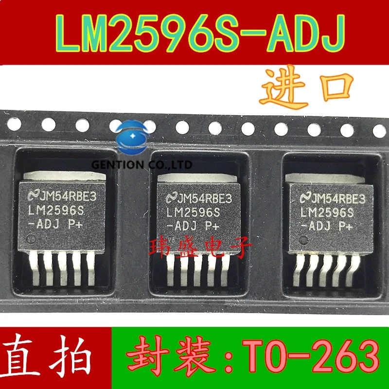 

10PCS LM2596-ADJ LM2596S ADJ-TO-263-5 can be up TO 60 v in stock 100% new and original