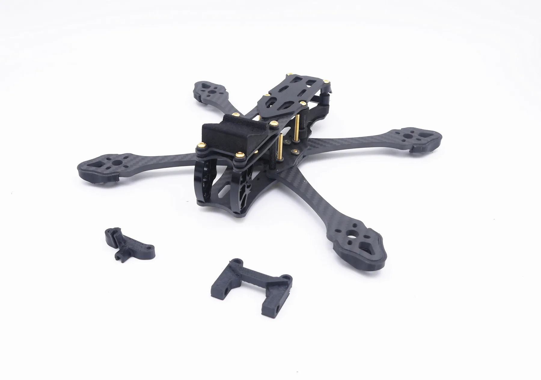 NUMI PLUS 5inch 223mm /6inch 258mm /7inch 296 296mm X-type Split Carbon Fiber Frame kit For Air Unit TPU Parts QAV-S Johnny FPV