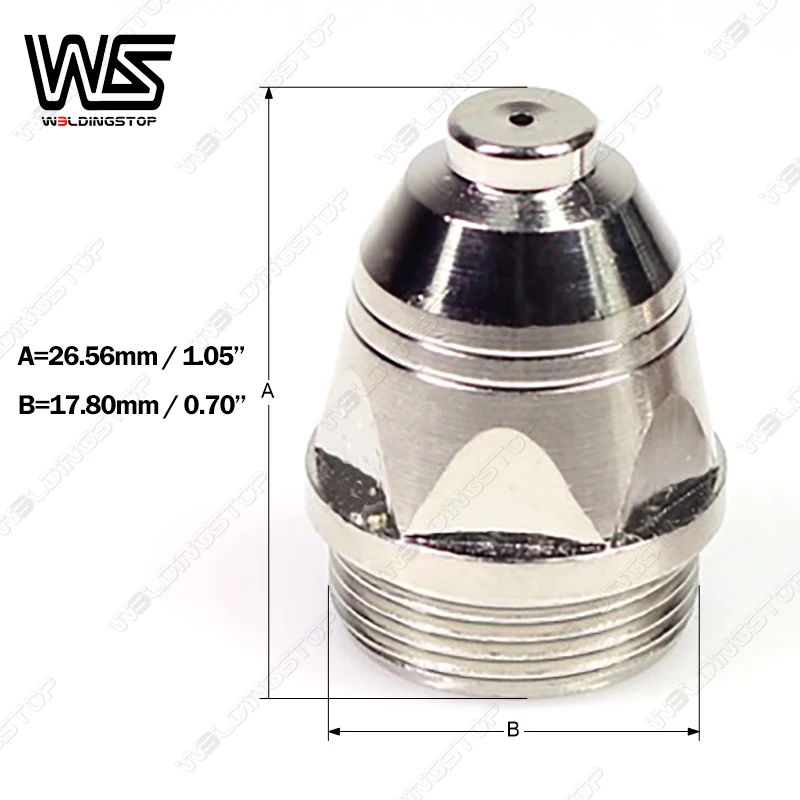 Bico de eletrodo para corte de plasma p80 cabeça consumível pkg/10