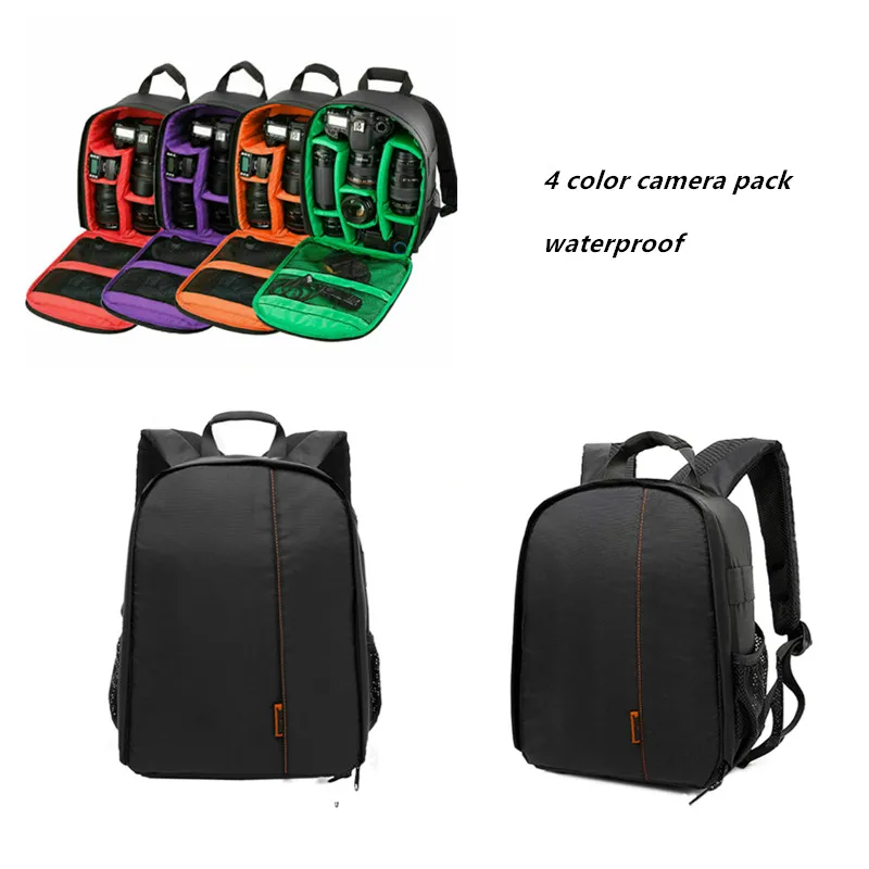 Multi-functional Camera Backpack Bag Video Digital DSLR Bags Waterproof Outdoor Camera Photo Bag Case for Sony Nikon/Canon/DSLR