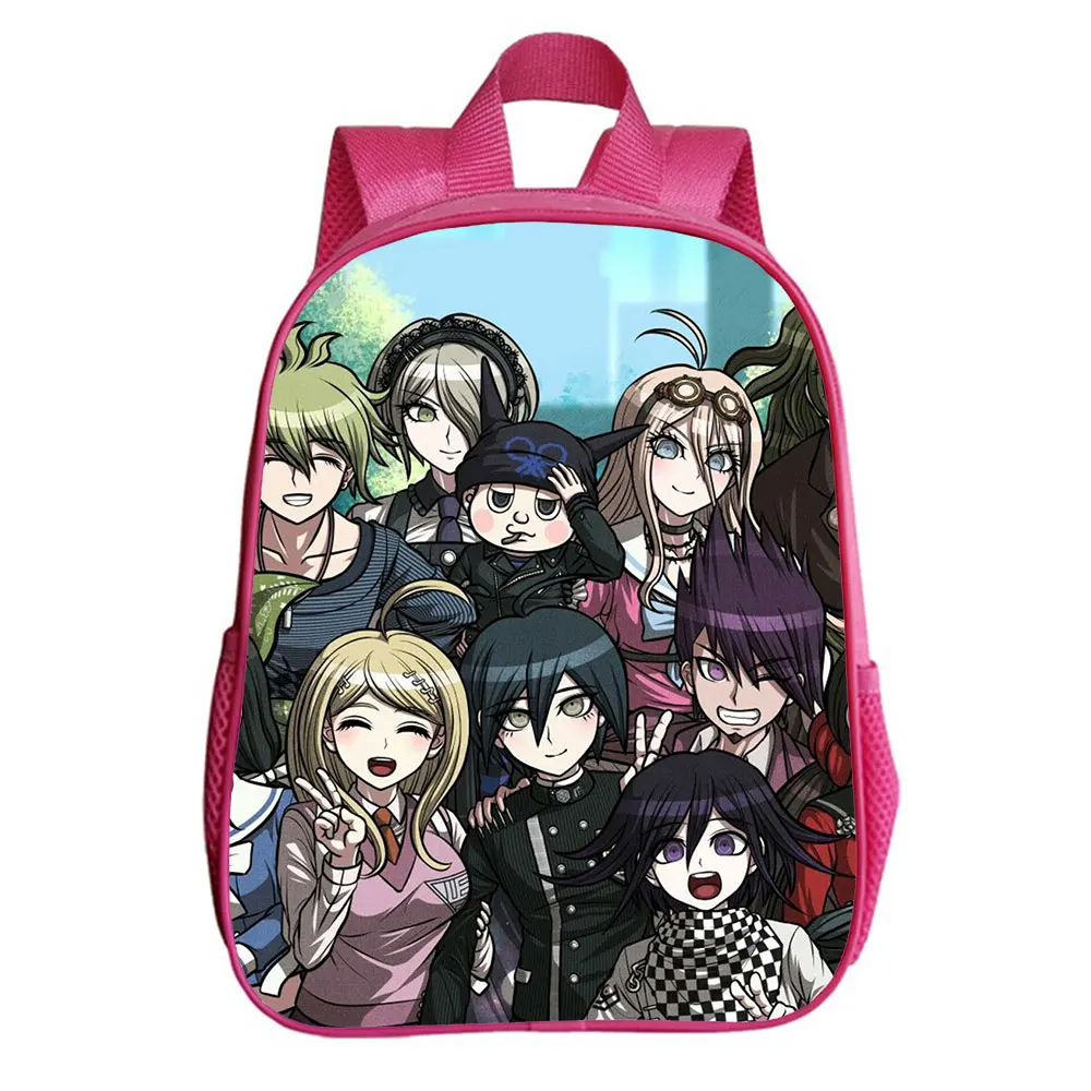 Mochila danganronpa de anime, mochila unissex para escola, para meninos e meninas, para adolescentes, de viagem, para laptop