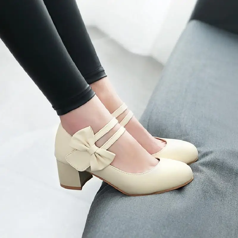 Fashion Work Shoes Women purple Pumps Summer Spring Casual Shoes Female High Heels Black/Pink Weding ShoesPlus Size Pumps