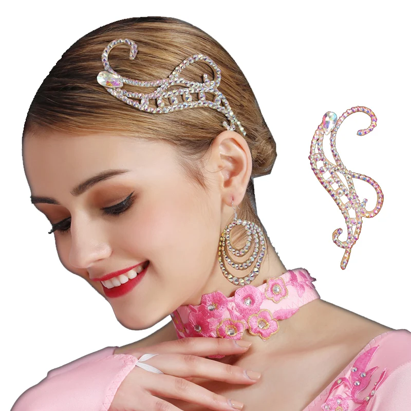 Fashion Headwear Hair Decorate Accessory For Ballroom Dancing For Latin Dancing Accessory