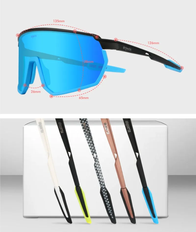 

2023 Polarized Cycling Glasses Men UV400 MTB Sport Glasses Peter Bicycle Cycling Women Sunglasses Fishing Riding Eyewear