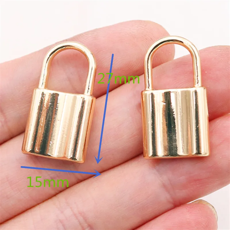 1pack Retro Key & Lock Metal Pendants Fashion Necklace Bracelet DIY Charm Jewelry Handicraft Making P71