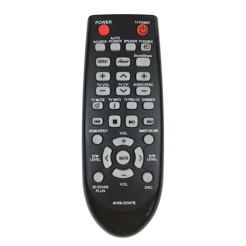 Nowy AH59-02547B AH 5902547 B Pilot do listwy dźwiękowej Samsung HW-F550 HW-F551 HW-FM55C HW-F550/ZA AH59-02612A AH59-02532A