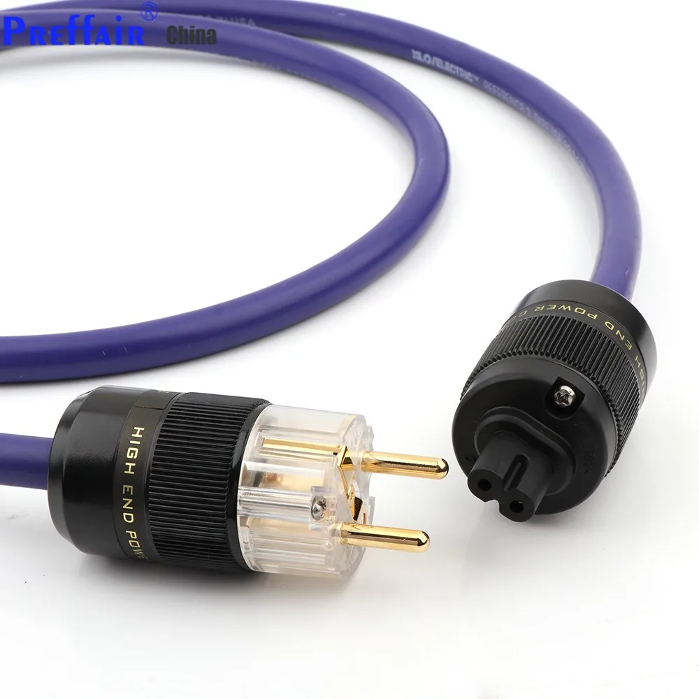 XLO อ้างอิง2 us/schuko สายจ่ายไฟกับรูปที่8 IEC C7ตัวเมียปลั๊ก EU สายต่อสายไฟฟ้า