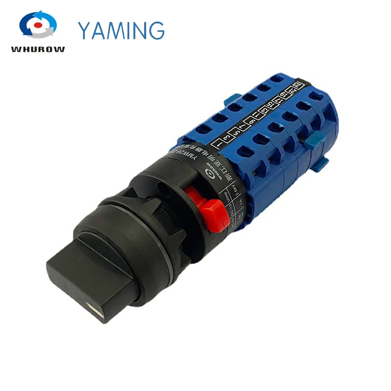 

20A Single Hole Mounting Installation 6 Poles 0-7 Positions Transfer Changeover Cam Rotary Switch YMW26 LW28 LW26-20S/6