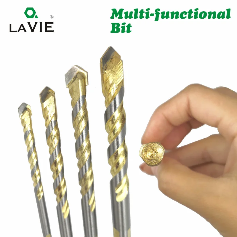 4Pcs 6 8 10 12มม.แก้วอเนกประสงค์เจาะสามเหลี่ยม Bits สำหรับกระเบื้องเซรามิคอิฐคอนกรีตโลหะสแตนเลสสตีล02071