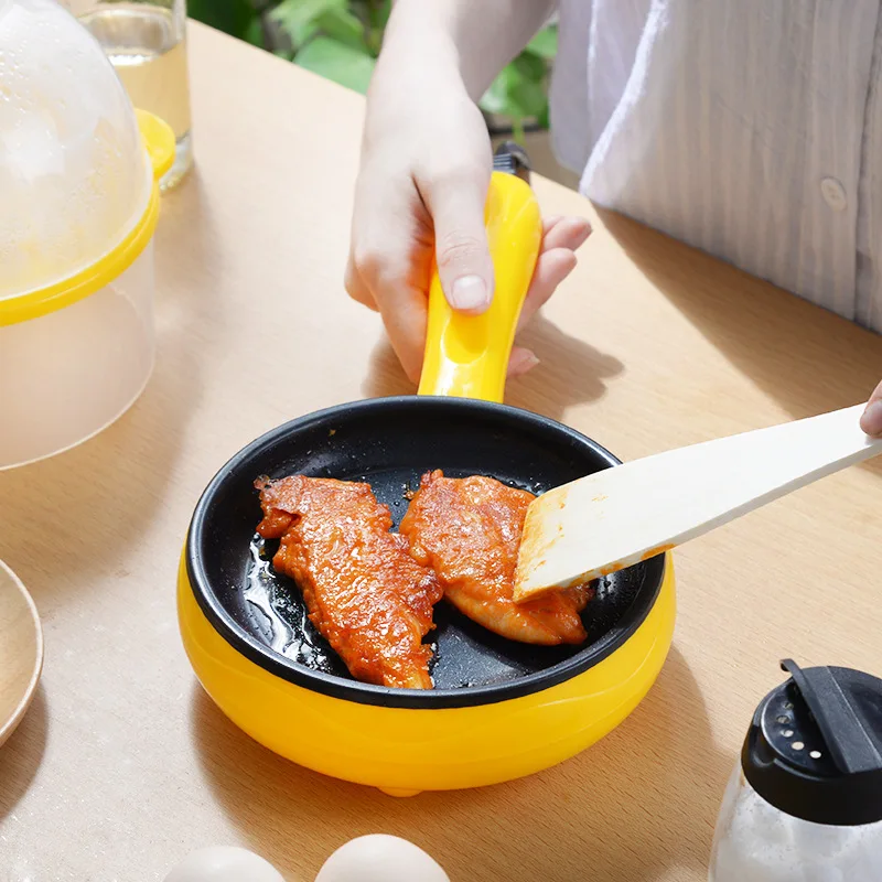 Breakfast automatic power-off egg fryer egg steamer electric frying pan double mini electric frying pan