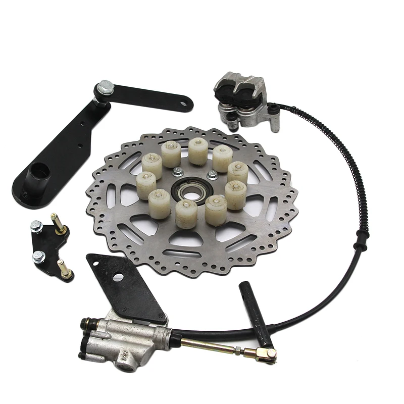 Alconstar- Motorcycle Brake Assembly Kit Front & Rear Brake Caliper Disc for BMW R12 R50 R51 R71 Ural M1 M72 CJ-K750 SideCar