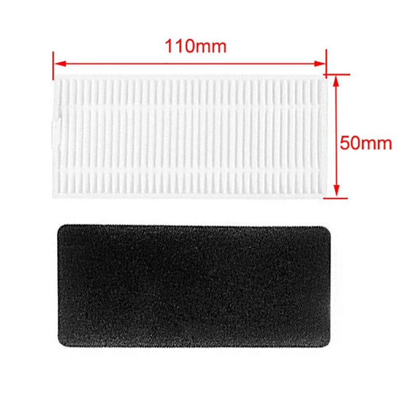 Hepa Filter For Cecotec Conga Excellence 990 5040 For Ecovacs DEEBOT N79S N79 Eufy RoboVac 11 11C  iboto aqua V710 Accessories