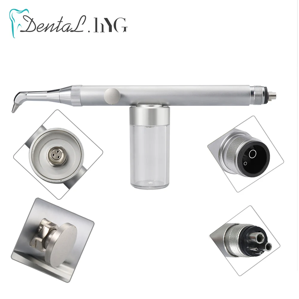 Dental Aluminum Oxide Blaster With Water Spray Microetcher Sandblasting Alumina System Dental Instrument