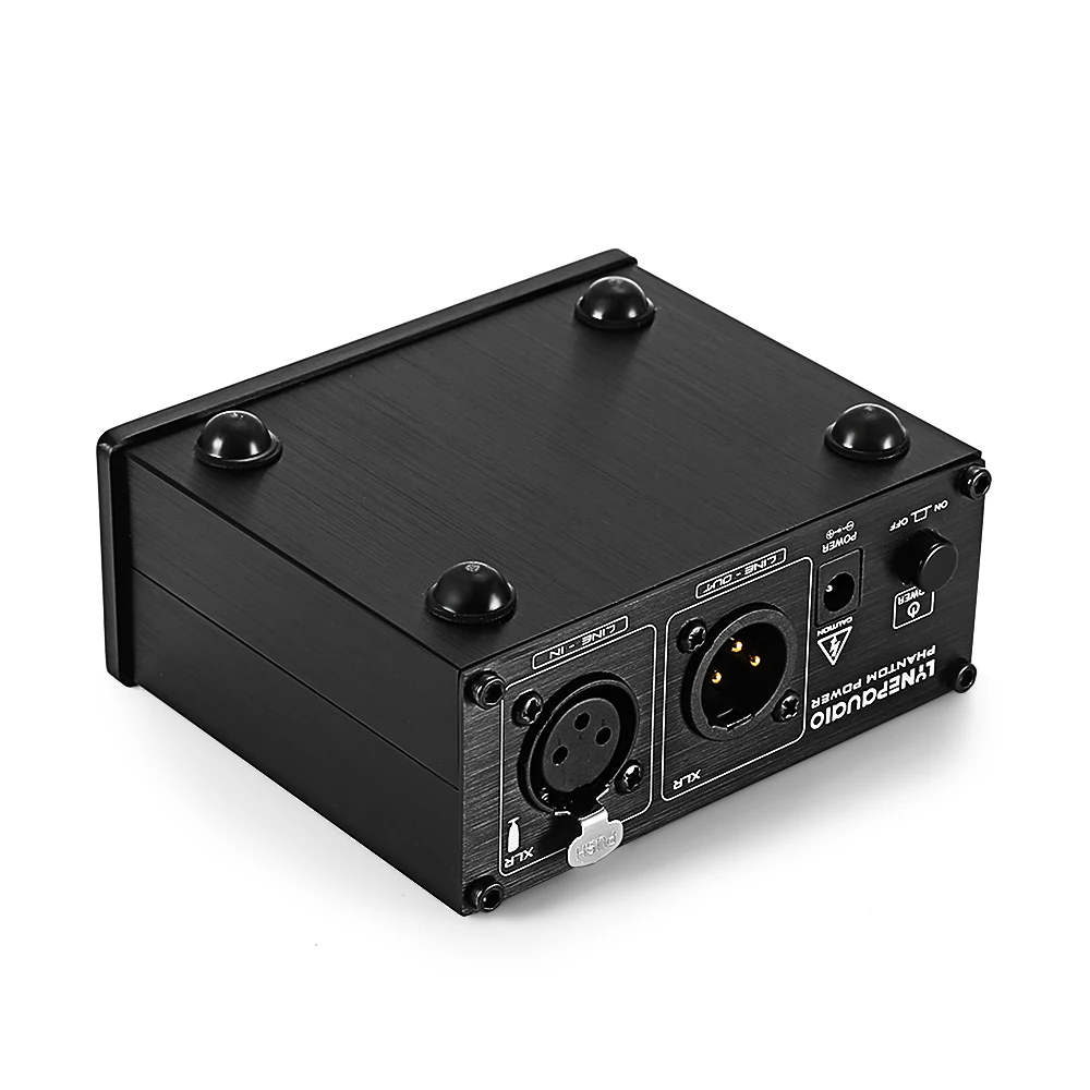 Zasilacz 48V Phamton Pro mikrofon kondensujący zasilanie Phantom 48V