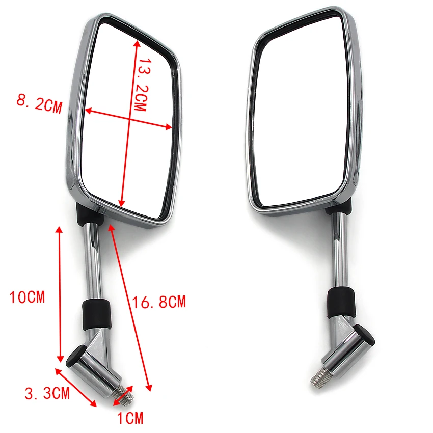 

Motorcycle rearview side mirror For Suzuki VL125 Intruder VL250 VL800 Boulevard C50T VL1500 VS600 VS750 VS800 VZ800 AN250 AN400