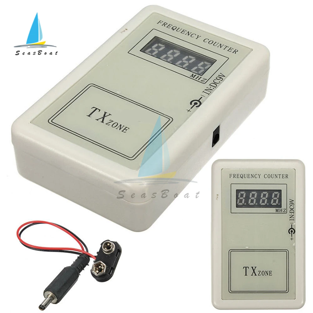 Medidor de Frequência sem Fio com Controle Remoto Testador de Contador 250450mhz para Chave Remota de Carro Detector de Corrente de Alimentação