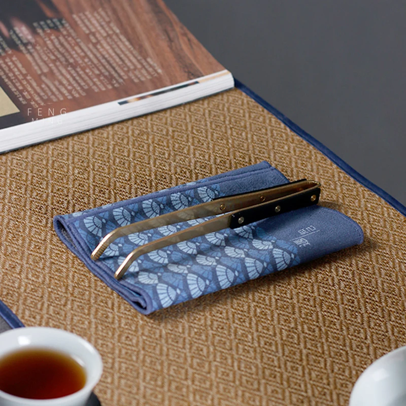 Baumwolle Geschirrtuch Starke Absorbieren Kung Fu Tee-Set Zubehör Verdickt Tisch Reinigung Tuch Wildleder Tee Tuch Haushalt Handtuch – Detail 12