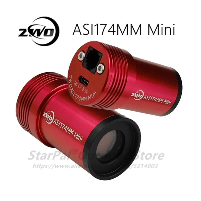 ZWO ASI174MM Mini Monochrome Astronomy Camera ASI Planetary Solar Lunar Imaging/Guiding USB2.0 ASI174 MM ASI 174MM ASI174mini