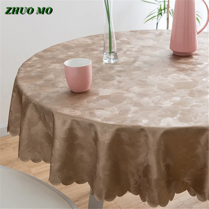 

Damask Jacquard Tablecloth, Waterproof, Dining Table Cover, Mat for Home, Kitchen, Dinning Decor, Party, Luxury, Top