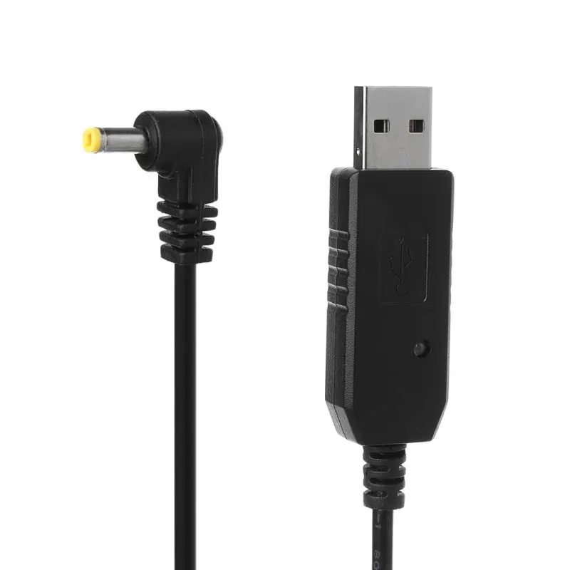 Cabo de carregador usb com luz indicadora, cabo para carregamento de alta capacidade com extensão de bateria