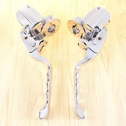 Chrome Handlebar Clutch, Brake Hand Control & Lever Set For 14-23 Harley Touring Street Glide Electra Glide