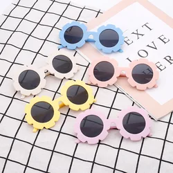 Free shipping sunflower Cute Baby Flower cartoon fashion colorful children's petal glasses Sunglasses